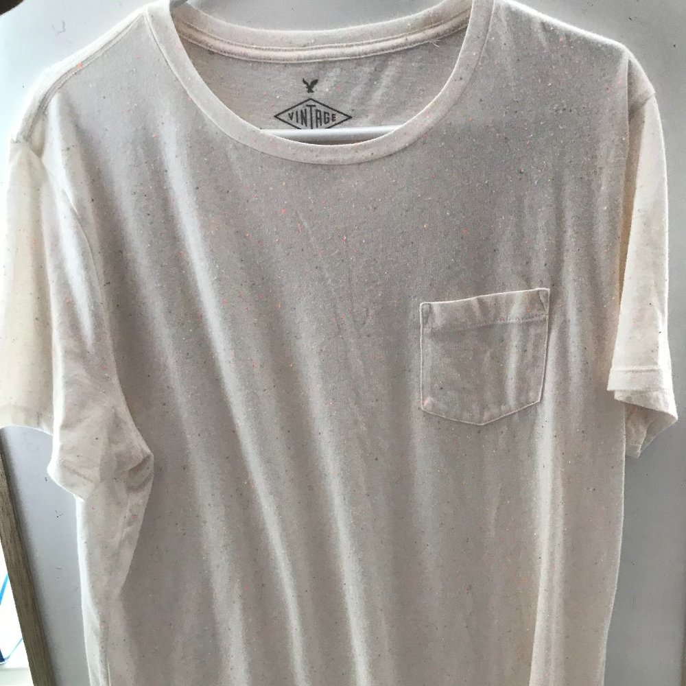 American Eagle Speckled T - Shirt - Vintage fit